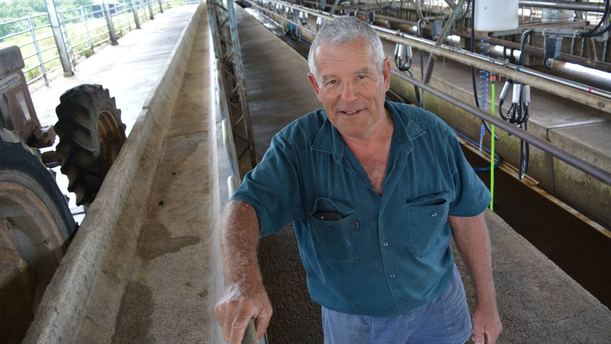 Ron and Lorraine Stoddart's dairy farm in Northern NSW.