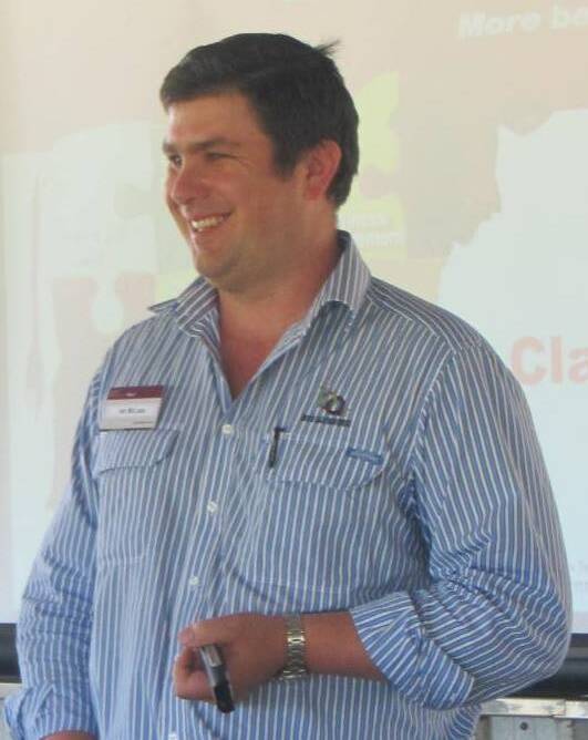 DROUGHT RECOVERY: Bush Agribusiness' Ian McLean.