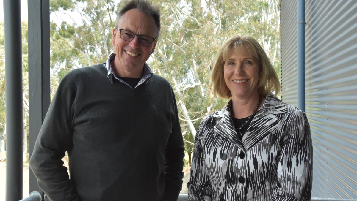 RECOGNITION: Wayne Pitchford and Elke Hocking have won awards from the Southern Australia Livestock Research Council for their contribution to research, development and adoption in livestock in the south.