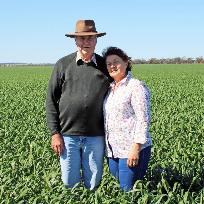 Ross and Rosemary Lampe are retiring to nearby Narrabri. Picture: supplied.