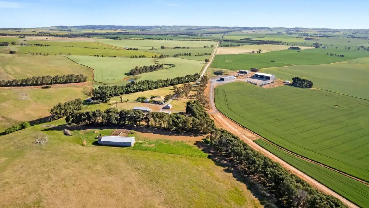 Clare district property Hill View sold at auction last year for $12.9 million, or just over $7000 an acre. Picture from Ray White 