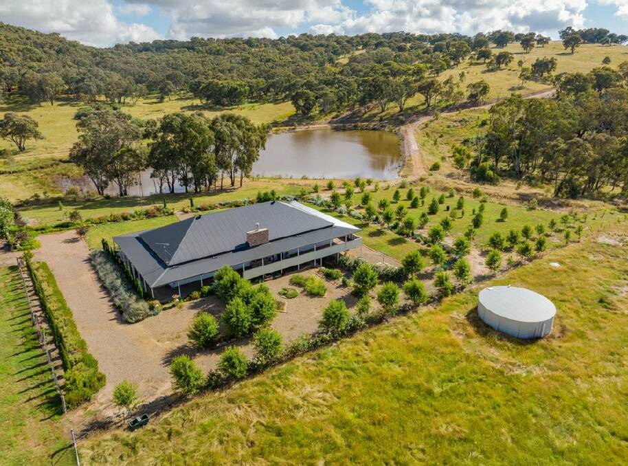 This 223 hectare farm sold above the listed asking price of $2.2 million weeks before auction. Pictures: Webster Nolan Real Estate.