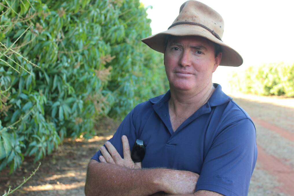 ON BOARD: Katherine farmer, Mitchael Curtis, owns and operates King's Farms. He has been appointed to the Ausveg board. 