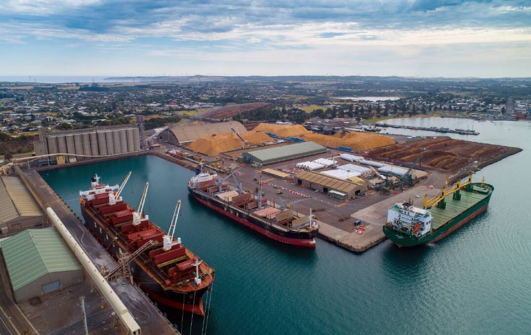 END OF AN ERA: The biggest wool handler in Portland is moving to Hamilton but the port remains a big export shipper. Picture: Port of Portland.