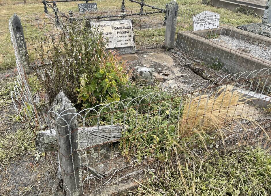 "Maintenance of headstones and monuments in the monumental cemeteries are the responsibility of the burial rights holder," local governments say.