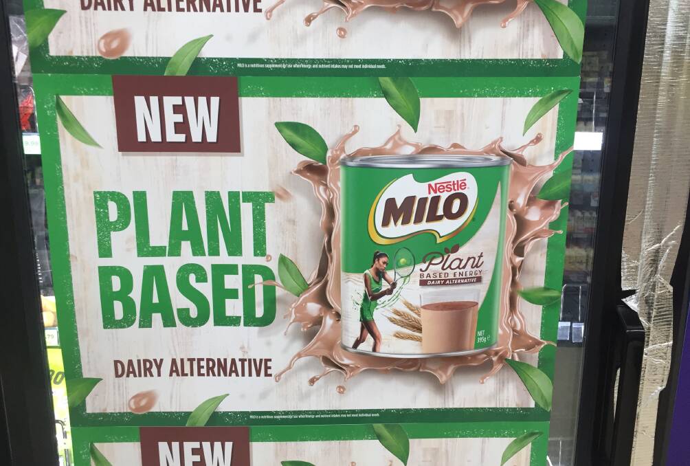 MILO SHOCK: After you get passed the "how could they", you have to admire the clear labelling on this new product.