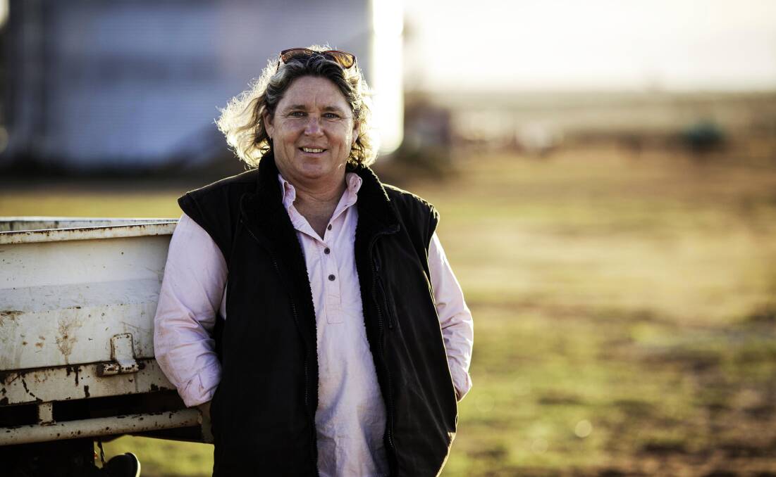 A near tragedy has prompted Mallee farmer Annette Lambert to spearhead a farm safety campaign. Pictures: WorkSafe.