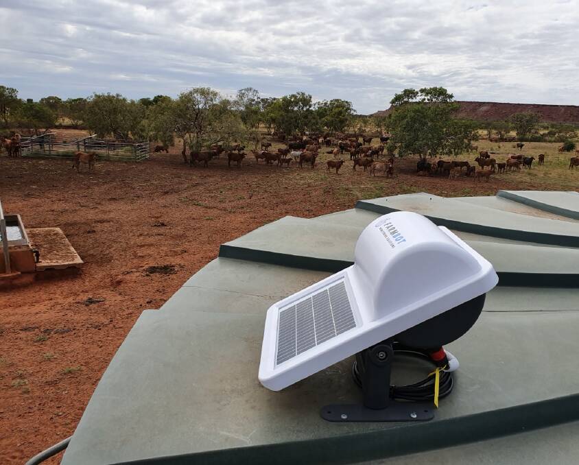 The Farmbot device can transmit photographs and alerts from remote sites to a phone via satellite.