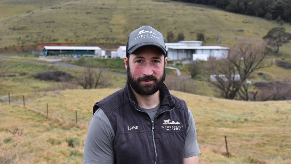 New lessee of the Oberon abattoir Luke Winder. The abattoir will re-open in mid July, looking to create a processing haven for small producers.