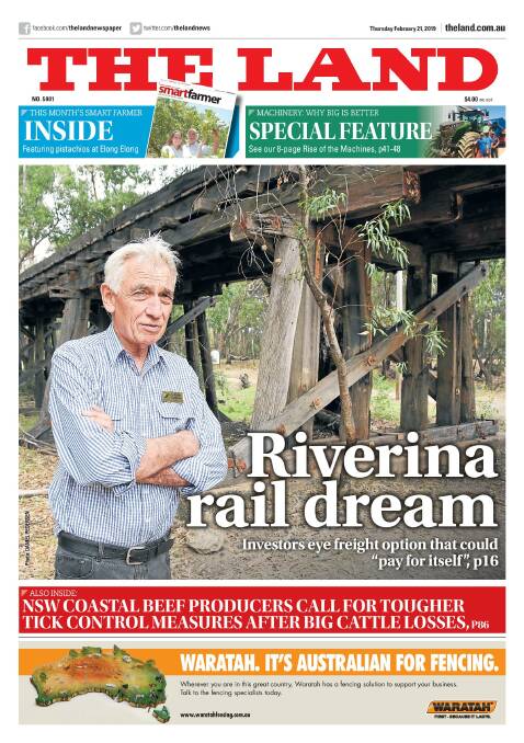 Narrandera rail line could be a critical link