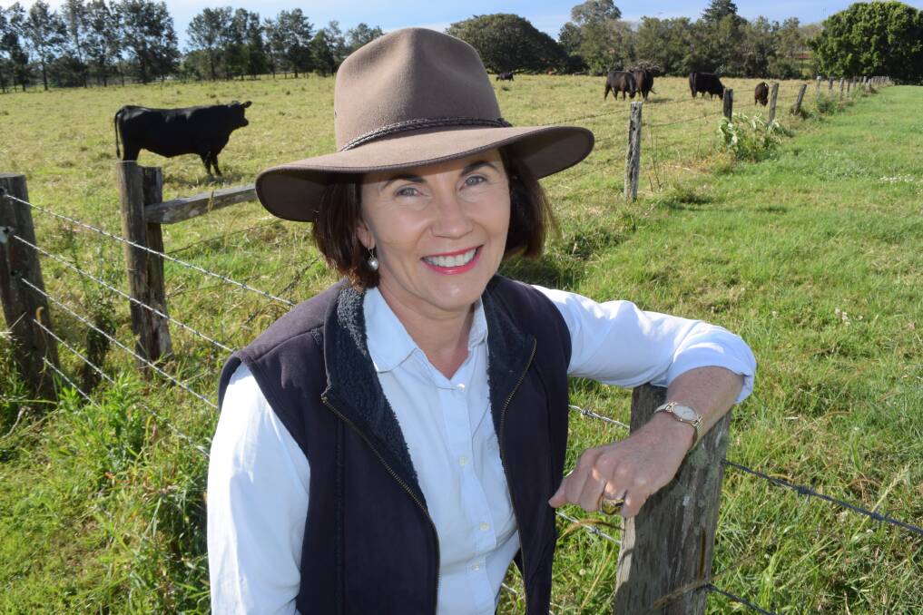 Ebor beef cattle trader and founder of the Regenerative Agriculture Alliance, Lorraine Gordon.