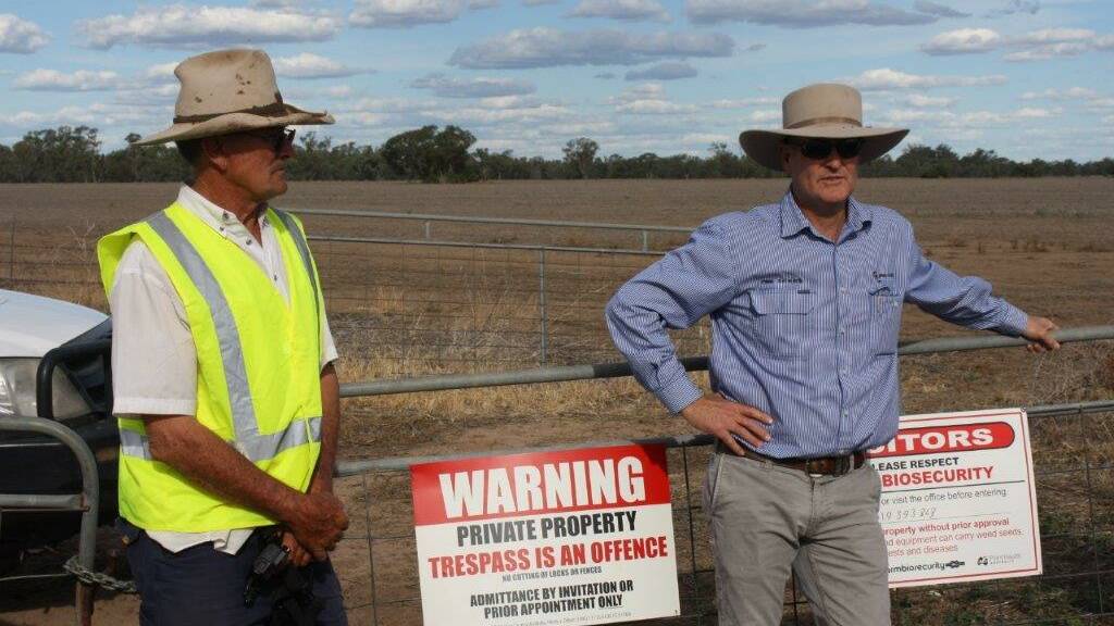 Farmers do not want pipeline surveyors on their land and have made it clear from the outset they consider a gas pipeline inappropriate land use in the Pilliga.