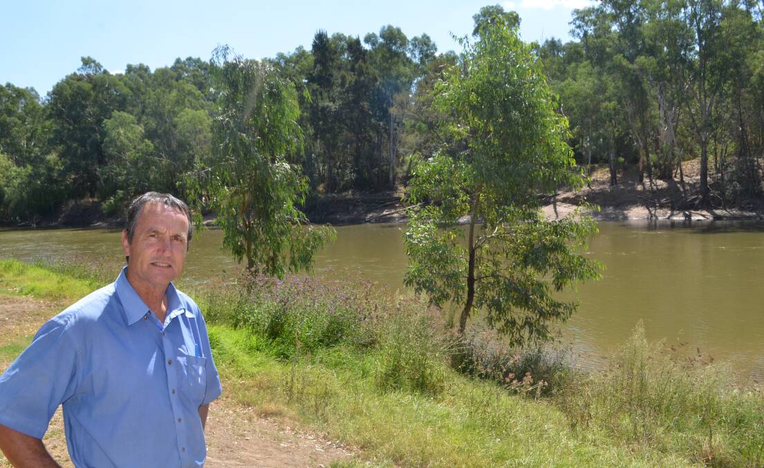 Independent candidate for Murray David Landini has opened a can of worms with his suggestion the Riverina secede from NSW, creating a new state. Photo by Stephen Burns.
