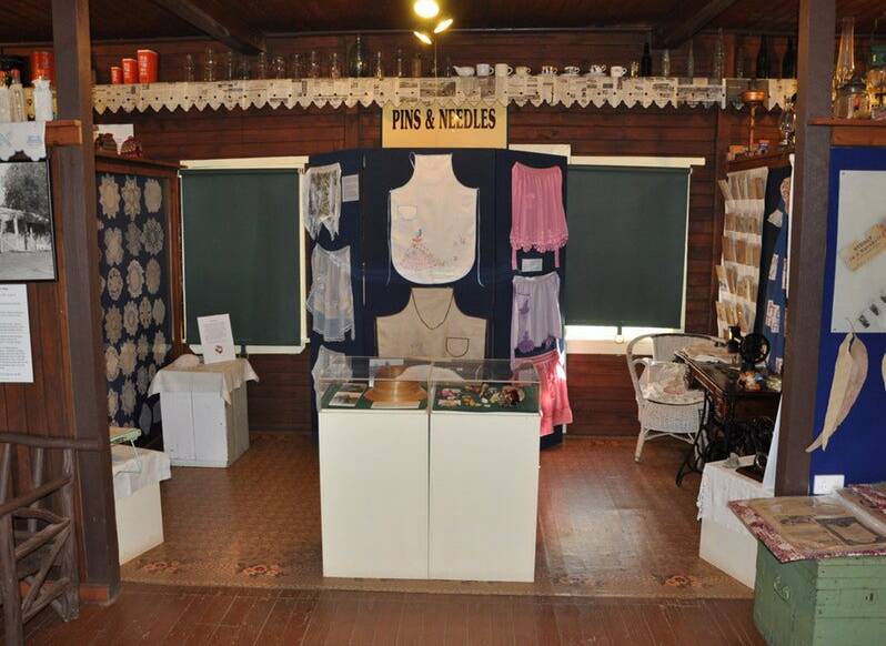 Inside the Tumut Pioneer Women's Museum the collection of artifacts includes everyday items  used to keep families fed, clothed and housed.