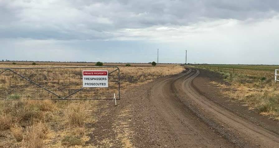 Police blitz: Officers said a farmer using no-trespassing signs assisted in the prosecution of offenders near Moree. Photo: NSW Police