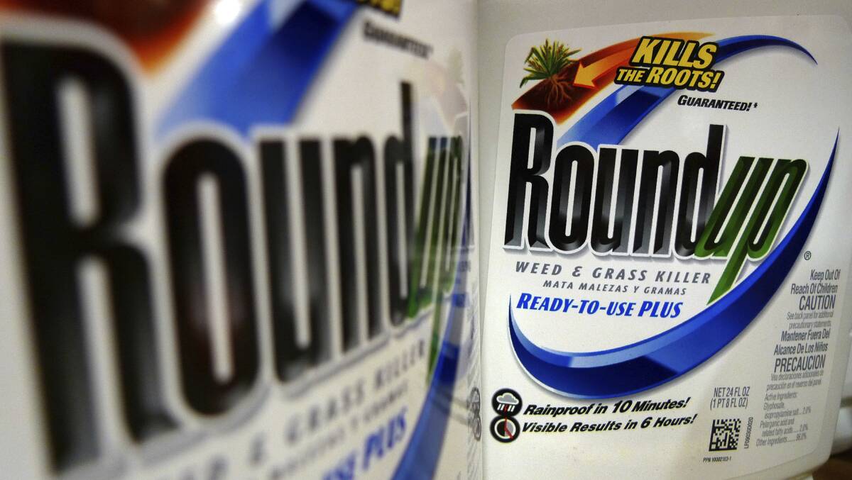 Roundup is in the news again, with a class action launched in the Australian Federal Court today. File photo.