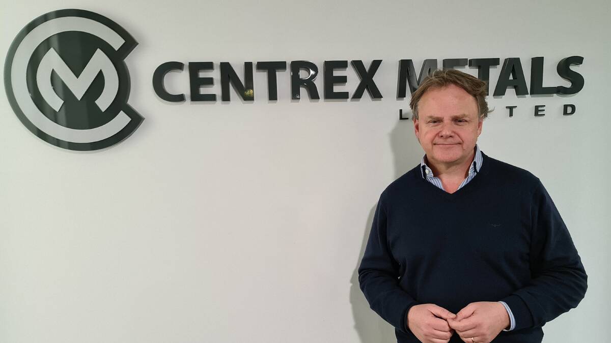 CENTREX OF ATTENTION: Centrex Metals chief executive Robert Mencel says the company's new Ardmore develop will be a boost for Aussie farmers.