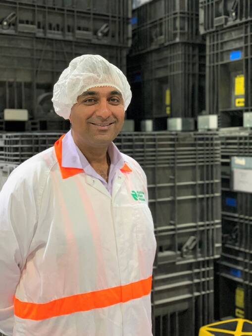 Puneet Chawla, operations manager Australian Plant Proteins, is impressed with the performance of the UniBox storage system for grains.