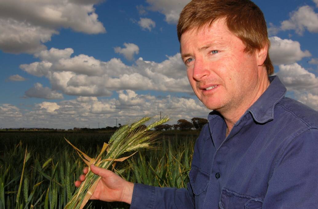 Grant Hollaway, Agriculture Victoria, warns farmers of the potential for another big disease year next year. Photo: File.