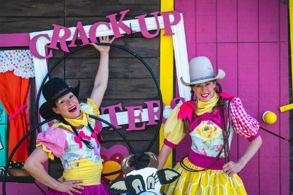 The Crackup Sisters will be providing the entertainment for the Christmas party. Photo: supplied