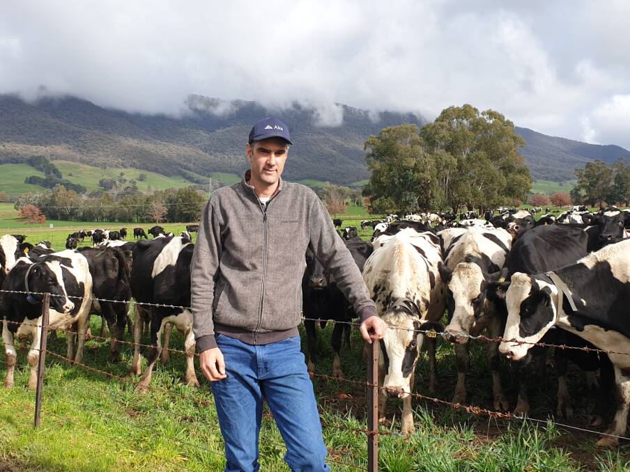 Scott McKillop, McKillop Pastoral Company, Dederang, Victoria, said his operation wasn't greatly affected by the new prices offer. Photo: Belinda McKillop