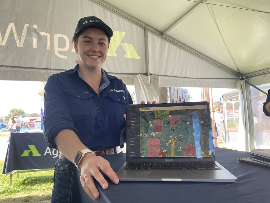 Customer success manager at Agriwebb, Pip Haberlin, says digital farm managent tools were increasingly important for jobs like audit preparation. Photo: Andrew Norris 