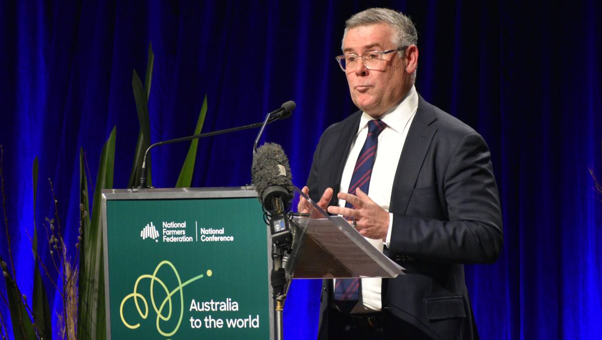 Federal Minister for Agriculture, Murray Watt.