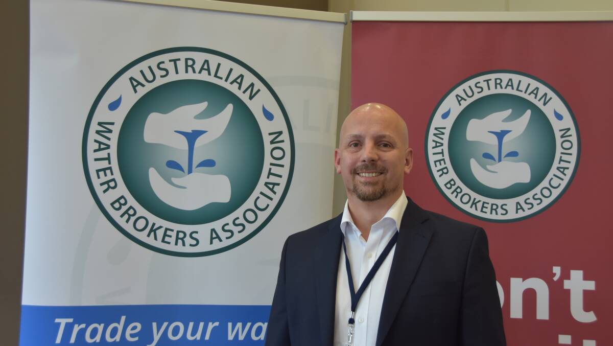BROAD SUPPORT: The Australian Water Brokers Association president Ben Williams says the group remains supportive of an improvement to the regulatory framework for all water market intermediaries.