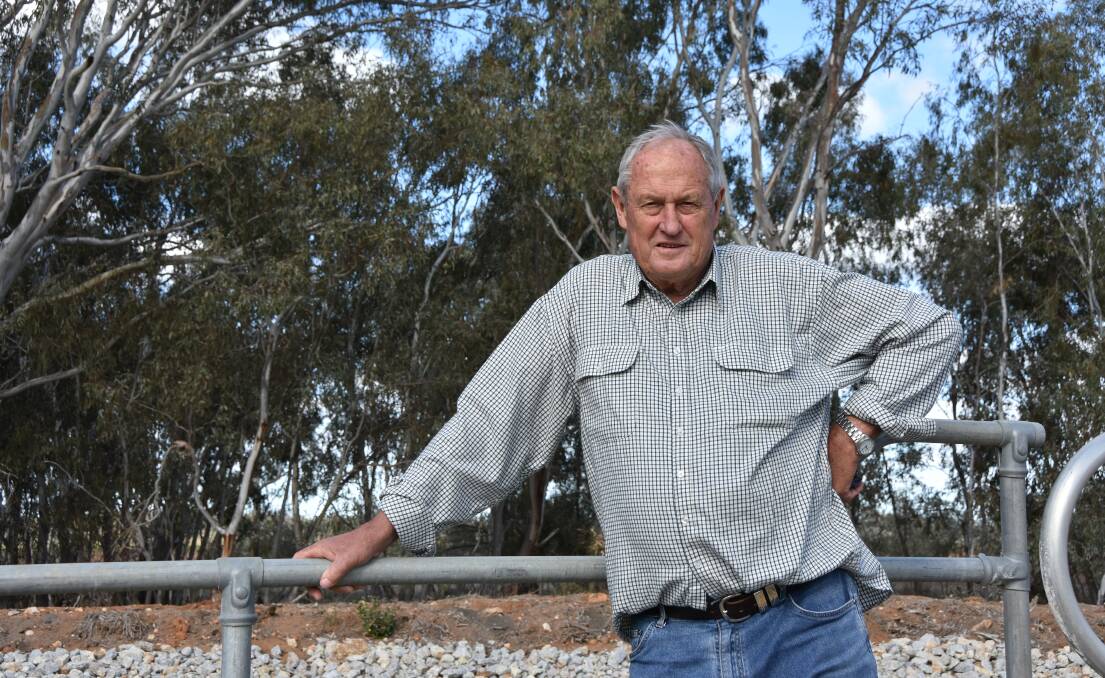 WATER LOSS: Loddon Valley irrigator Lawrie Maxted fears more water loss will kill Goulburn-Murray Water.