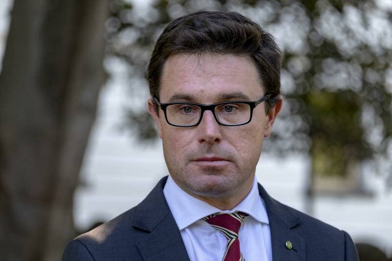 PLAN COMMITTMENT: David Littleproud, Federal Water Minister, said he remained committed to the full implementation of the Murray Darling Basin Plan.