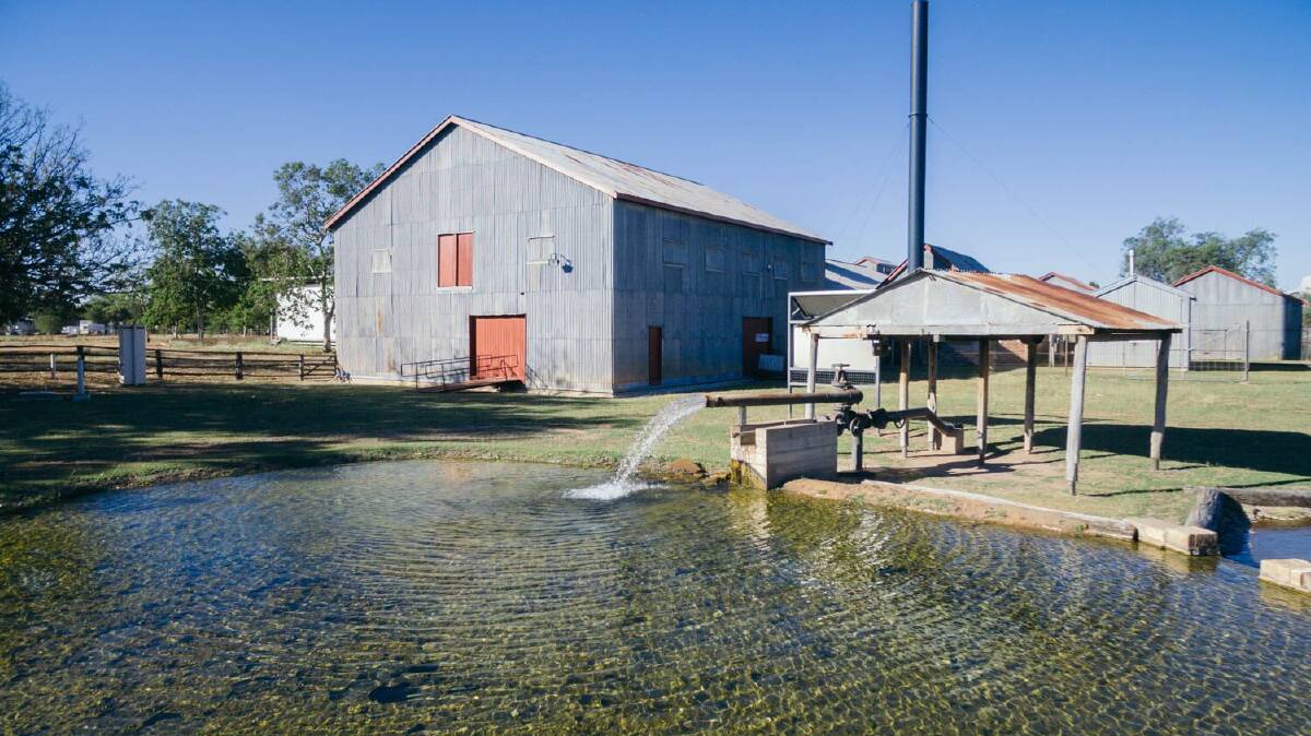 An ample supply of hot bore water was one of the advantages that the Blackall Woolscour had when it started 111 years ago, and it's still a factor being used by modern promoters. Picture - Lisa Alexander.
