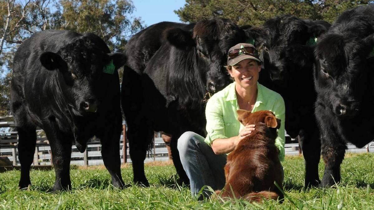 GOOD GROUNDING: Erica Halliday, Ben Nevis Angus, Walcha, is convinced the Angus Youth Roundup, launched by her parents in 1987, is a great gateway to the beef industry. Photo: Supplied