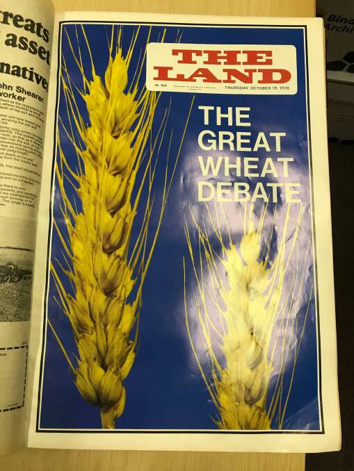 This month marks exactly 40 years since Peter Austin's first article. A special wrap-around that featured in The Land about the Great Wheat Debate in 1978.