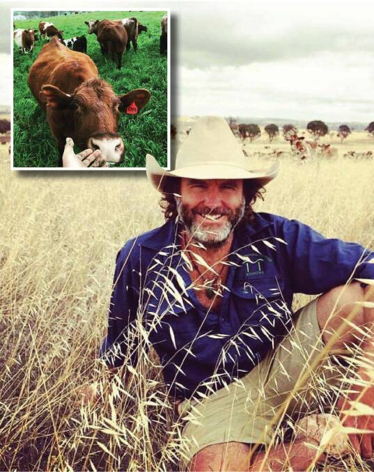 Biodynamic farmer and grazier, Charlie Arnott, operates his family property ‘Hanaminno’ in Boorowa. Photos by supplied by Charlie Arnott.
