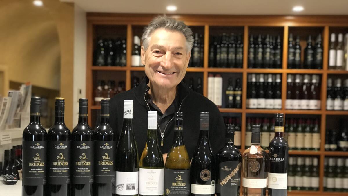 Bill Calabria honoured to be recognised: Photo: Calabria Family Wines