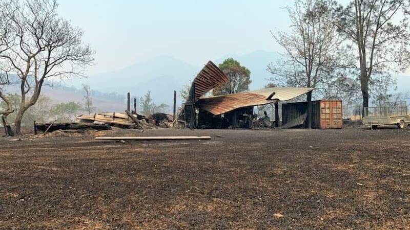 The aftermath west of Kempsey. Photo supplied.