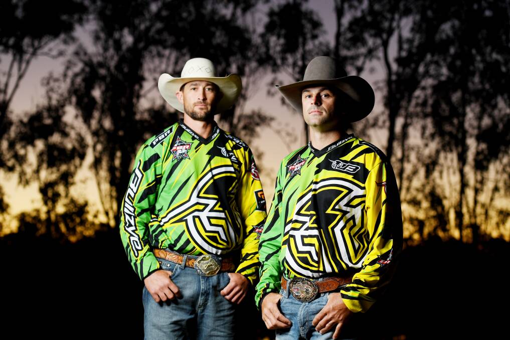 Geoff Hall and Mitch Russell were officially selected earlier this year to form the Bullzye Protection Team. Photos by PBR/Elise Derwin.