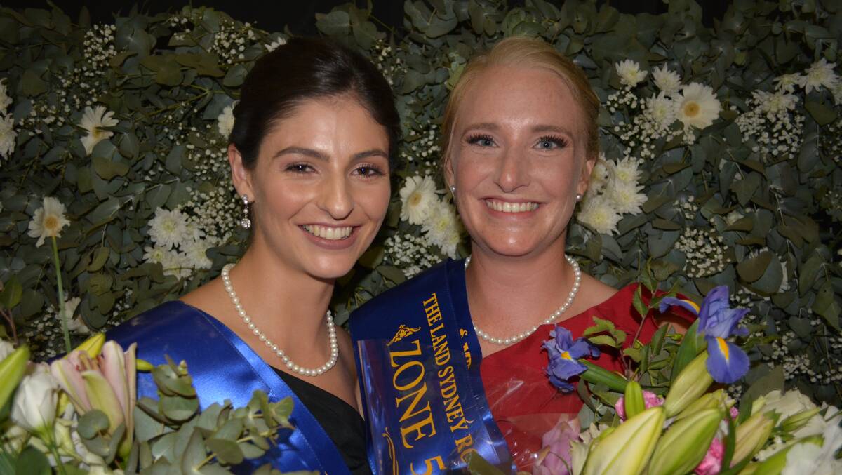 The Land Sydney Royal Showgirl Competition Zone 5 winners Dunedoo Showgirl Effie Fergusson and Merriwa Showgirl Sarah White will compete in Sydney.