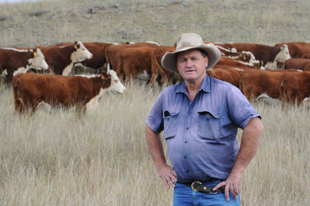 FUTURE: Adrian Spencer says if approved, the feedlot would help set them up for the future. Photo: ACM, 2015