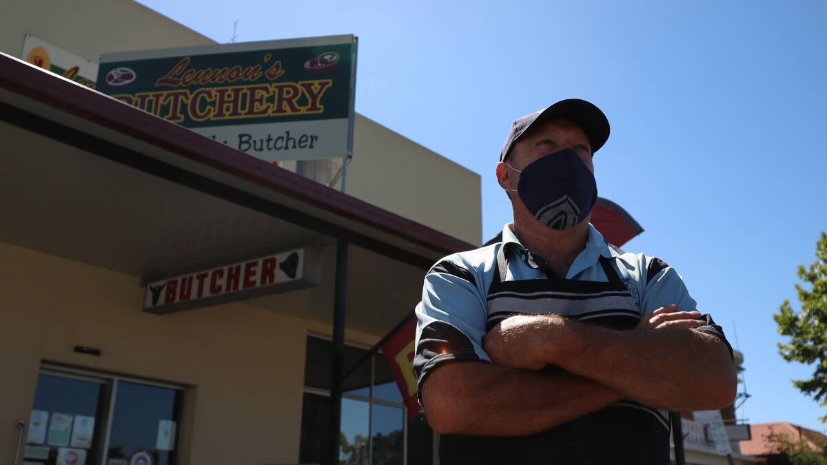 COMMITTED: Lennon's Butchery in Inverell hasn't been left unscathed by the Covid supply chain disruptions, but Dan Lennon says they are in a good place to serve their "amazingly supportive" locals. Photo: Jacinta Dickins