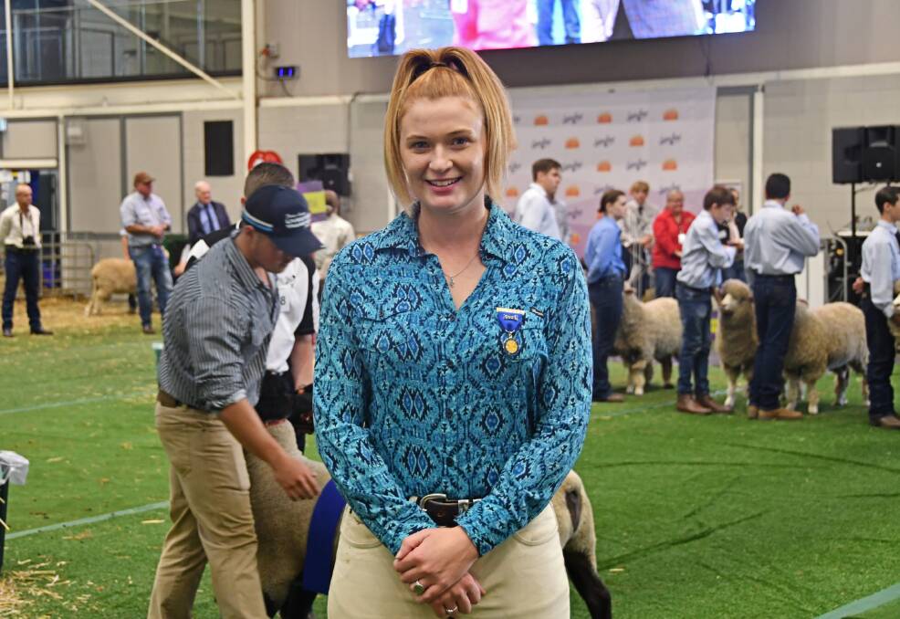 Joanna Balcombe excelled in her Sydney Royal judging debut. Photo: Billy Jupp 