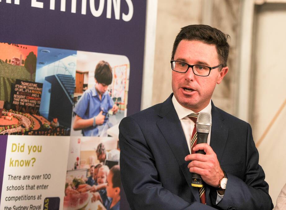Federal Agriculture Minister David Littleproud said the government was committed to helping producers battle fruit fly-related issues. Photo: Lucy Kinbacher 