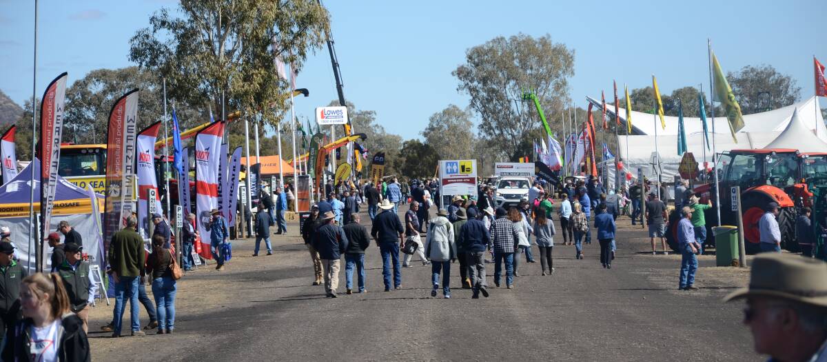 BUSH SPIRIT: Thousands of visitors flocked to AgQuip this year. Photo: Billy Jupp 