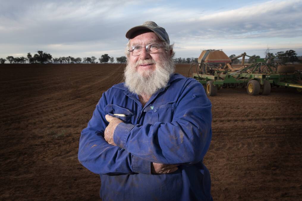 Winton farmer Terry Blanch was undaunted by the threat of barley tariffs by China earlier in the year and enjoyed a successful harvest. Photo: Peter Hardin 