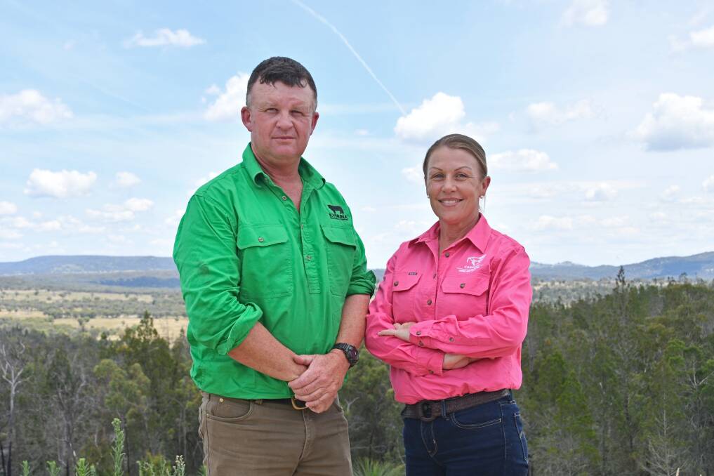 New England graziers Grant and Amanda Prendergast are among the producers celebrating the changes to the category D firearm regulations. Photo: Billy Jupp