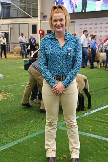 Joanna Balcombe excelled in her Sydney Royal judging debut. Photo: Billy Jupp