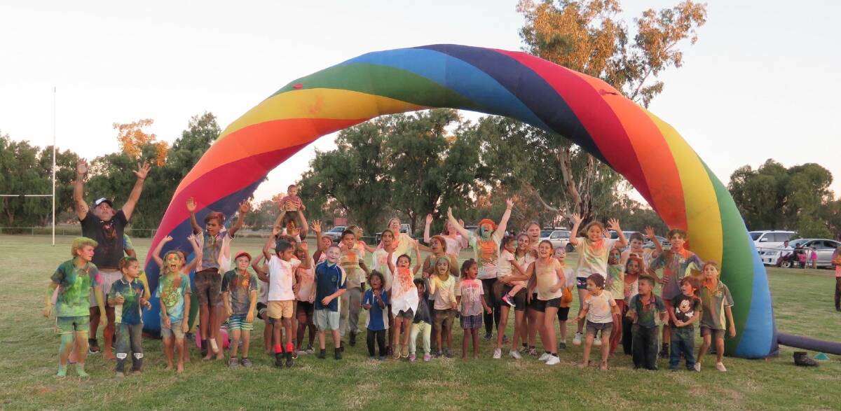 Collarenebri youngsters were among those getting active as part of Far West Active Fest. Photo: Supplied 