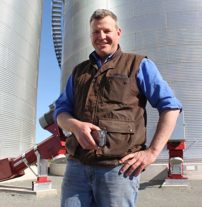 IMPROVED MARKET FLEXIBILITY: Paul McCaskie has improved his market options and harvest logistics.