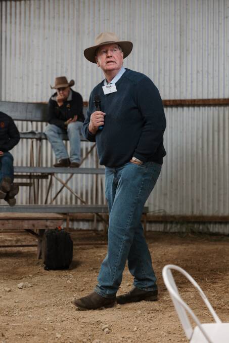 Well-regarded beef consultant Dick Whale. Picture supplied, Anna Kemph Photography