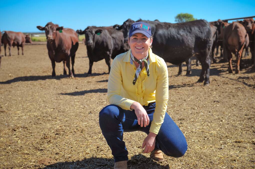Tess Camm is the third generation to join the CAG operation, through the Signature
Beef brand.